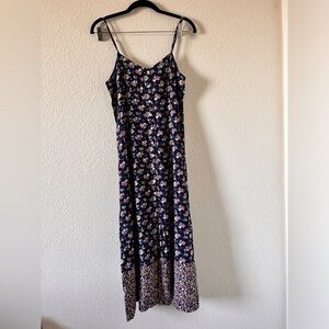 Ginger Floral Print Midi Dress Women’s Small Summer Spring Party Date Garden